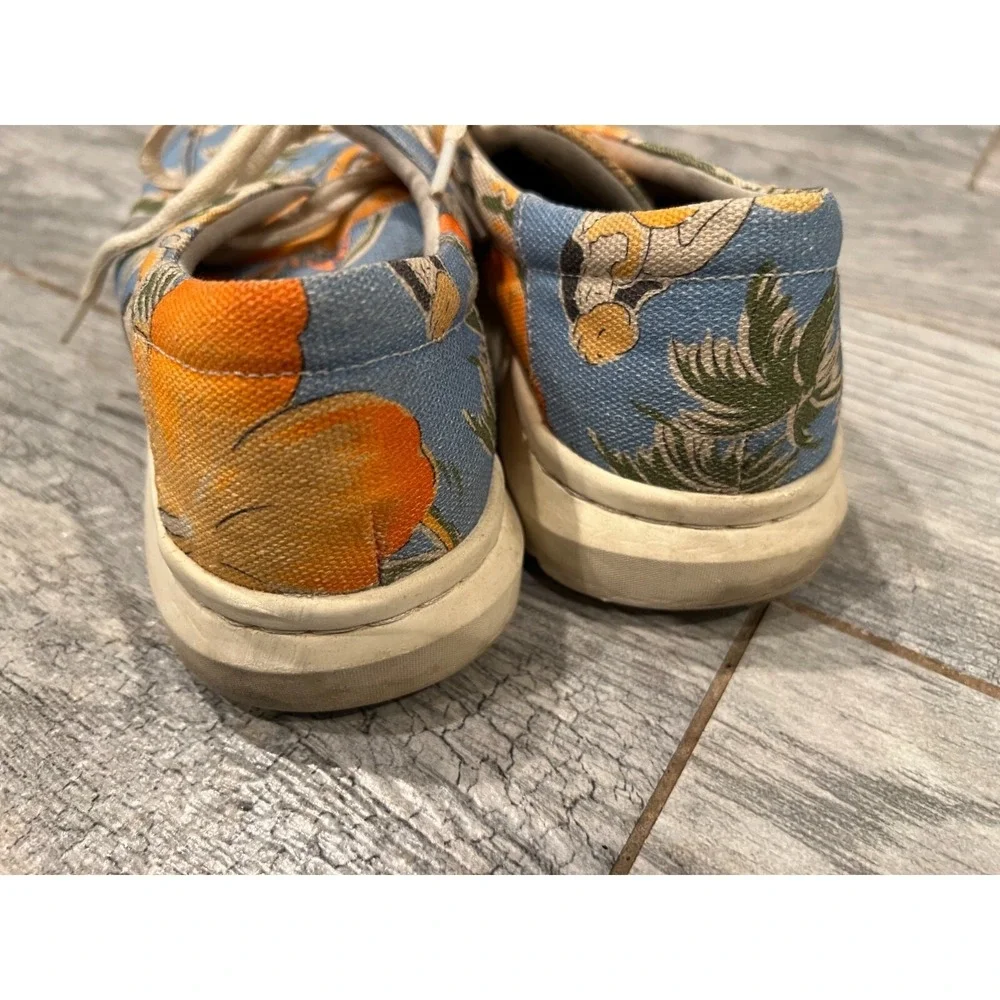 Ariat Cruiser Shoes Mens 7.5 Sneaker Tropical Floral Canvas‎ Slip On 10035814